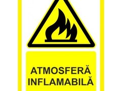 Placuta atmosfera inflamabila